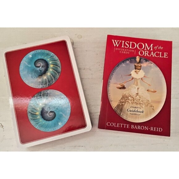 Wisdom of the Oracle Tarot Cards 52 Divination Card Deck Complete w Guidebook - Picture 5 of 7